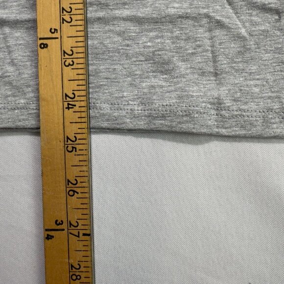 Hanes Nano-T Steel Gray T-Shirt Women’s Small Lightweight Cotton Blend - Picture 5 of 5